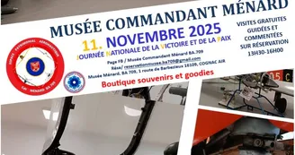 Portes Ouvertes Musée Commandant Ménard Base Aérienne.709 Portes Ouvertes Musée Commandant Ménard Base Aérienne.709